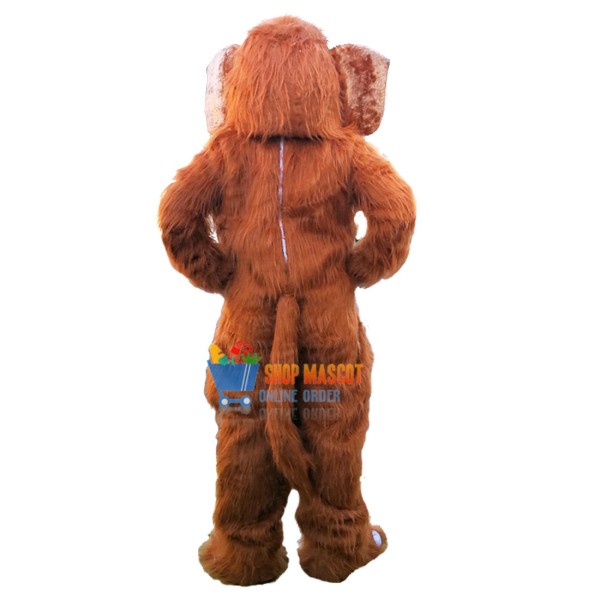 Long Tusks Elephant Mascot Costume