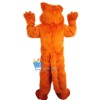 Orange Panther Mascot Costume