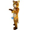 Brown Cat Mascot Costume Adult Costume