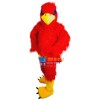 Red Hawk Mascot Costume Adult Costume