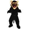 Black Fierce Wolf Wolverine Mascot Costume
