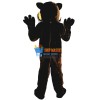 Black Fierce Wolf Wolverine Mascot Costume