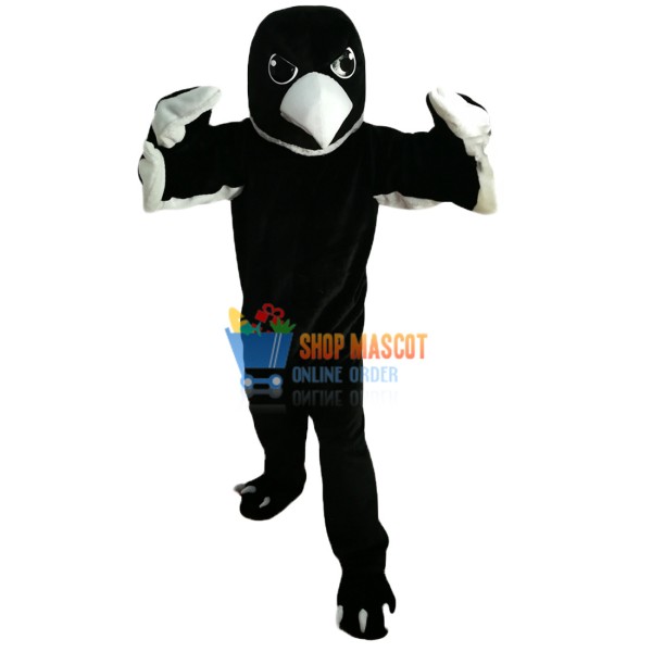 Black Baby Eagle Mascot Costume Adult Costume