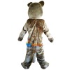 Brown Bulldog Mascot Costume Adult Costume