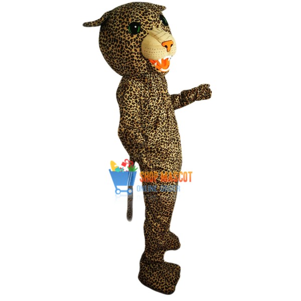 Cat Leopard Mascot Costume Adult Costume