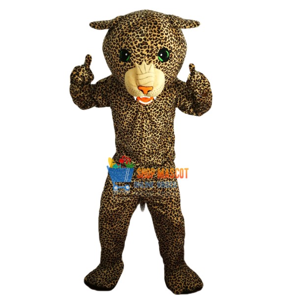 Cat Leopard Mascot Costume Adult Costume