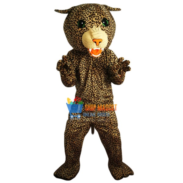 Cat Leopard Mascot Costume Adult Costume