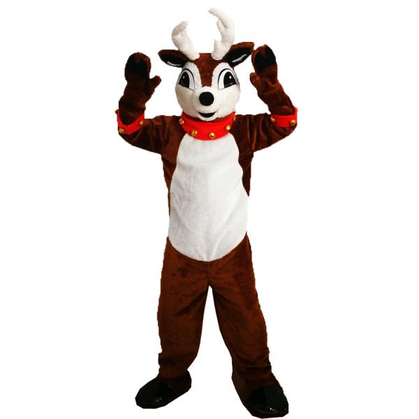 Reindeerw Bell Collar Cuffs Mascot Costume Adult Costume