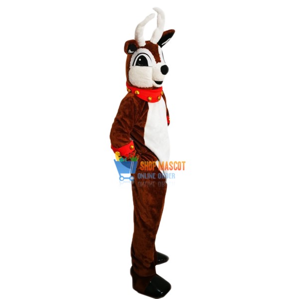 Reindeerw Bell Collar Cuffs Mascot Costume Adult Costume