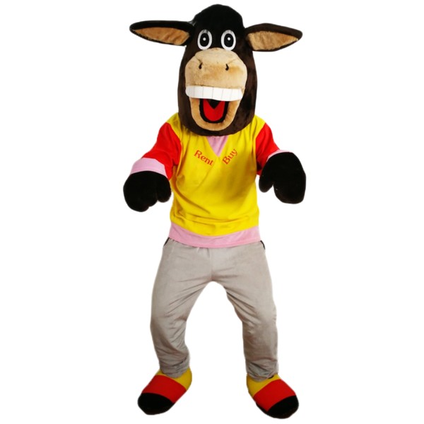 New Donkey Mascot Costume Adult Costume