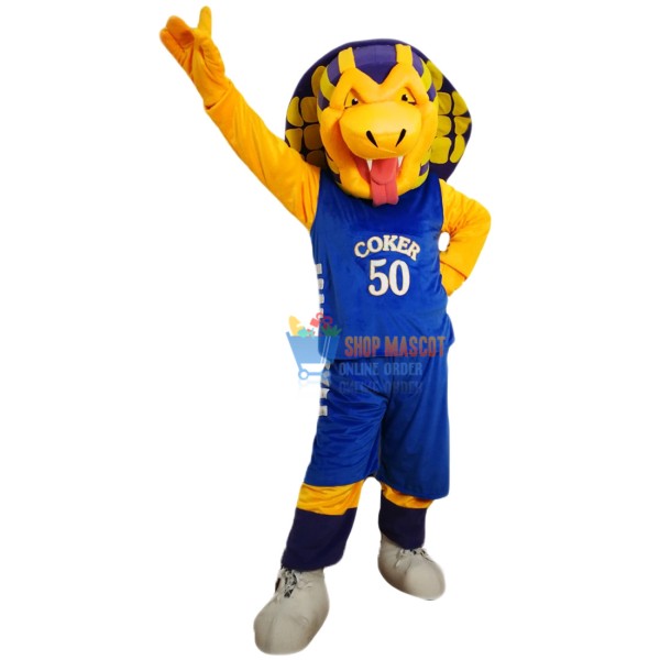 Sports Cobra Snake Mascot Costume