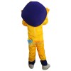 Yellow Cobra Snake Mascot Costume