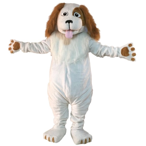 Plush Wizard Dog Mascot Costume