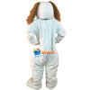 Plush Wizard Dog Mascot Costume
