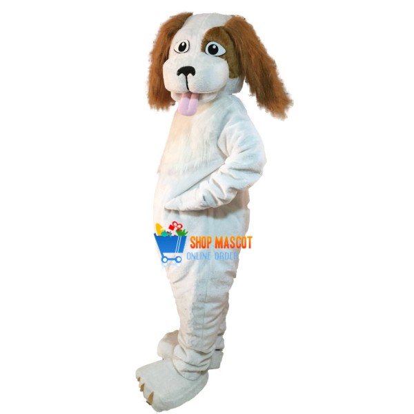 Plush Wizard Dog Mascot Costume