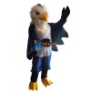 Plush Blue Eagle Mascot Costume