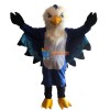 Plush Blue Eagle Mascot Costume