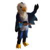 Plush Blue Eagle Mascot Costume