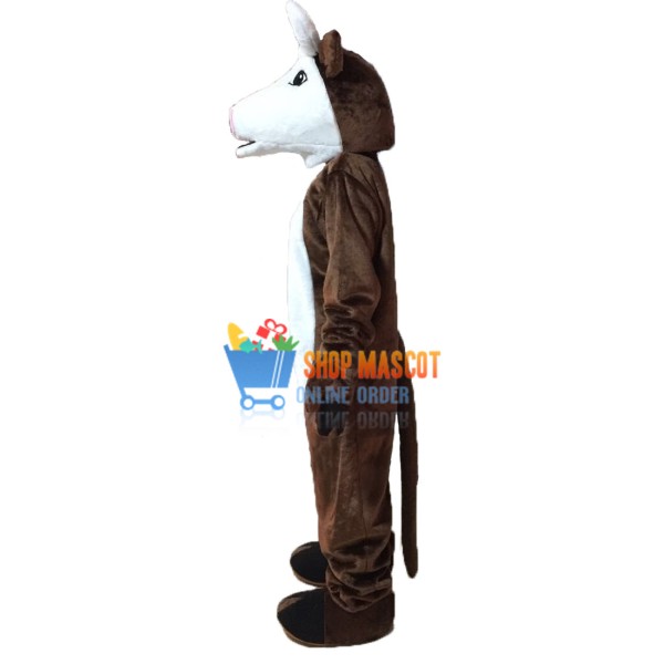 Cute Henry Hereford Cow Mascot Costume