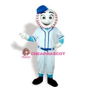Baseball Man Adult Mascot Costume