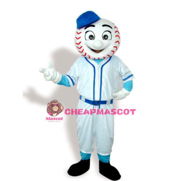 Baseball Man Adult Mascot Costume