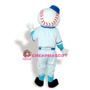 Baseball Man Adult Mascot Costume