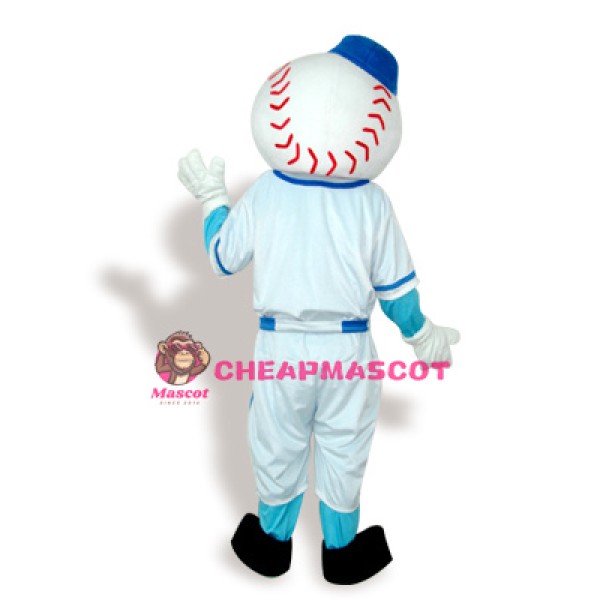 Baseball Man Adult Mascot Costume