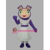 PurpleGirl Adult Mascot Costume