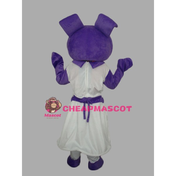 PurpleGirl Adult Mascot Costume