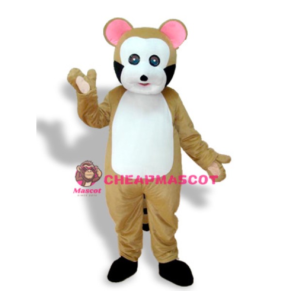 Leopard Cat Adult Mascot Costume