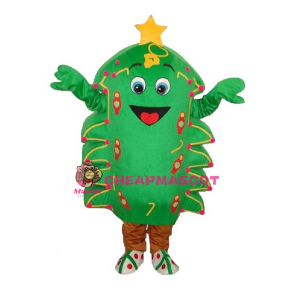 Christmas Tree Mascot Adult Costume