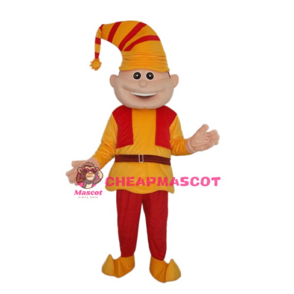 French Clown Mascot Adult Costume