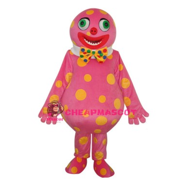 Spotted Clown Mascot Adult Costume