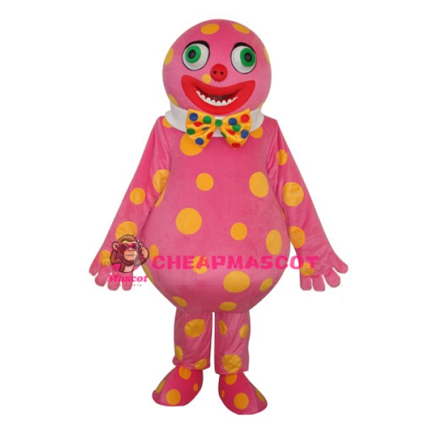 Spotted Clown Mascot Adult Costume