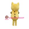 Yellow Cat Mascot Adult Costume