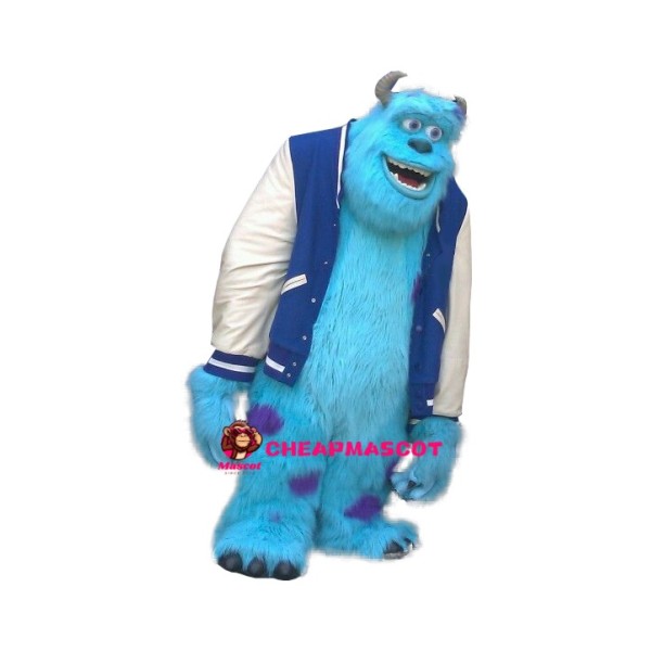 Realistic Monster Sully Mascot Costume
