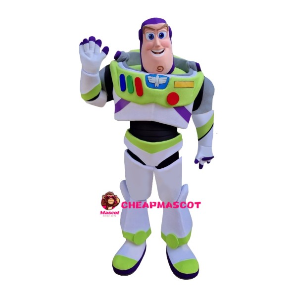 Friendly Buzz Lightyear Mascot Costume
