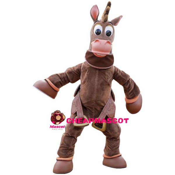 Realistic Bullseye Donkey Mascot Costume