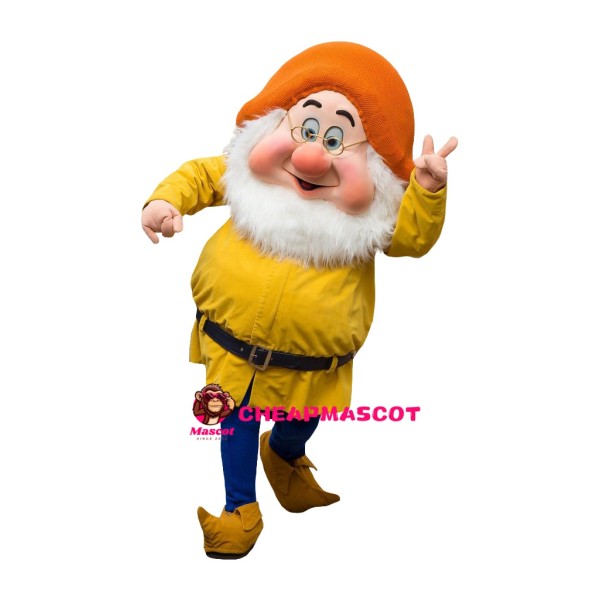 Doc The Seven Dwarfs Mascot Costume