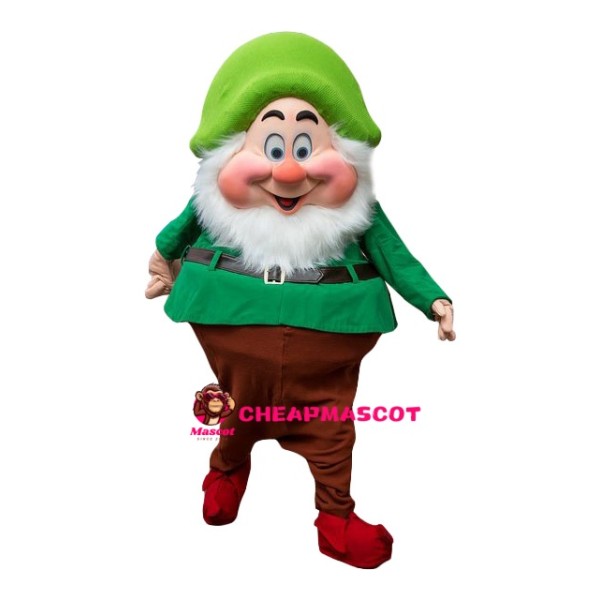 Happy The Seven Dwarfs Mascot Costume