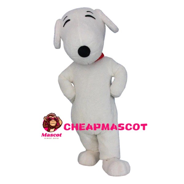 Deluxe Snoopy Dog Mascot Costume