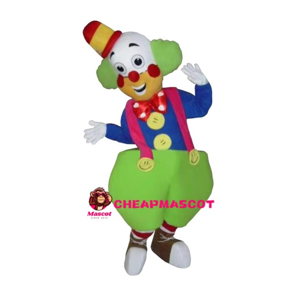Happy Clown Mascot Costume