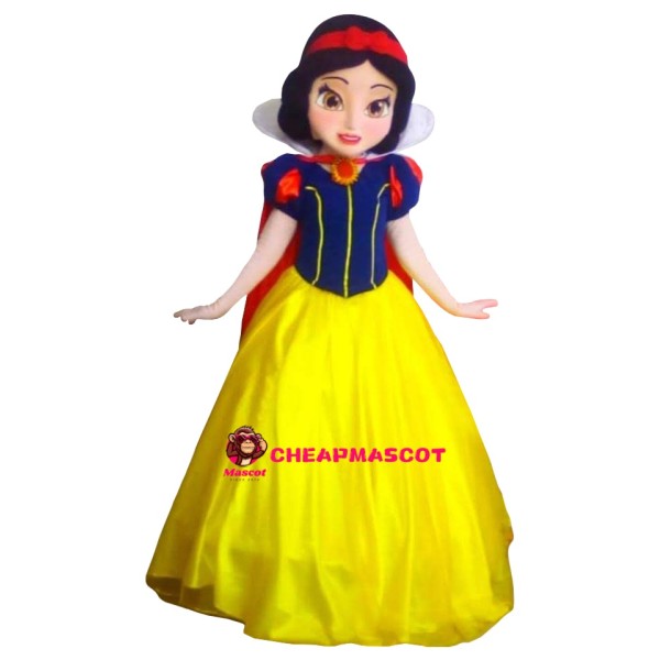 Deluxe Snow White Princess Mascot Costume