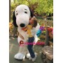 Realistic Snoopy Mascot Costume