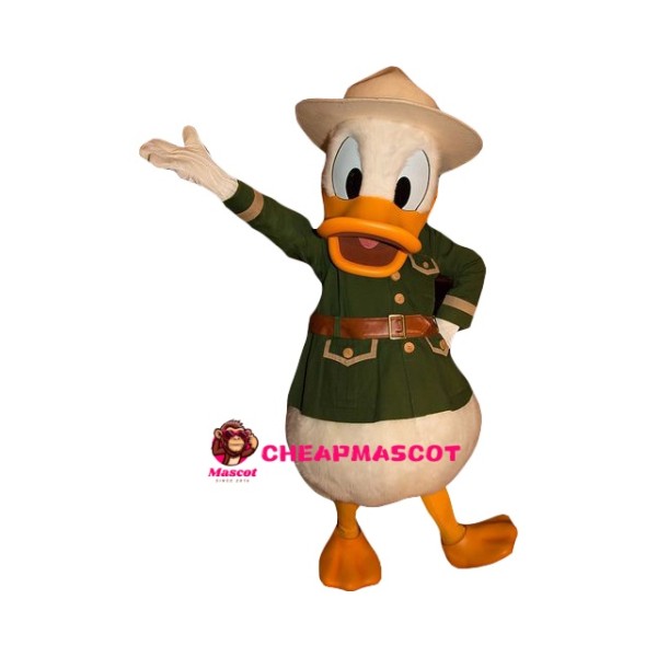 Happy Donald Duck Mascot Costume