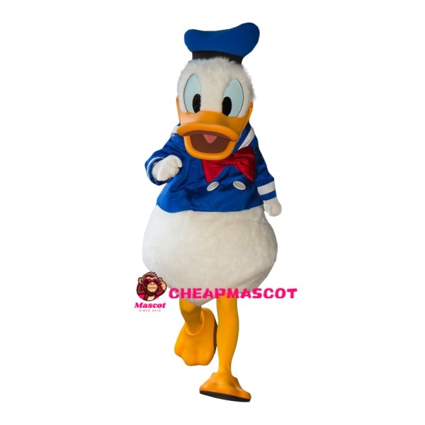 Realistic Donald Duck Mascot Costume