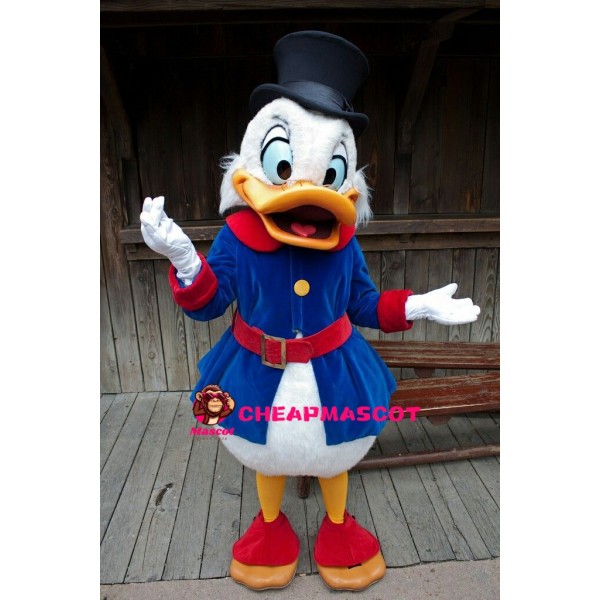 Happy Lightweight Donald Duck Mascot Costume