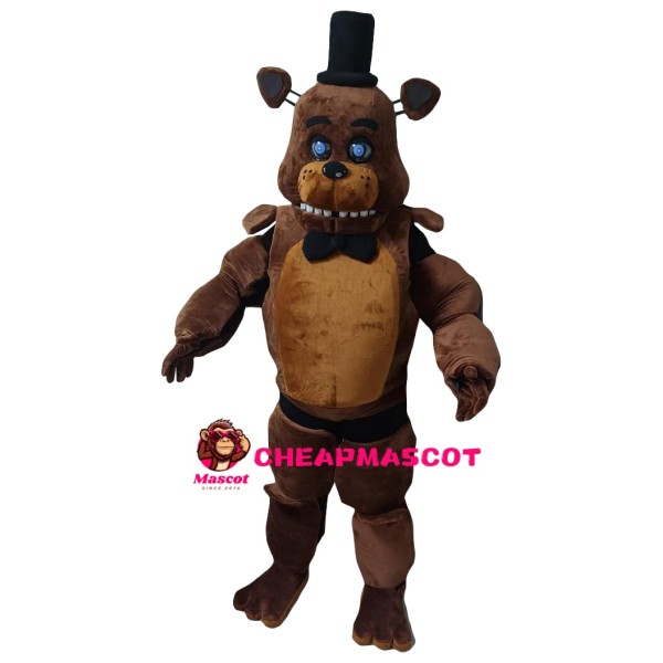 Realistic Freddy Fazbear Five Nights at Freddy's Mascot Costume