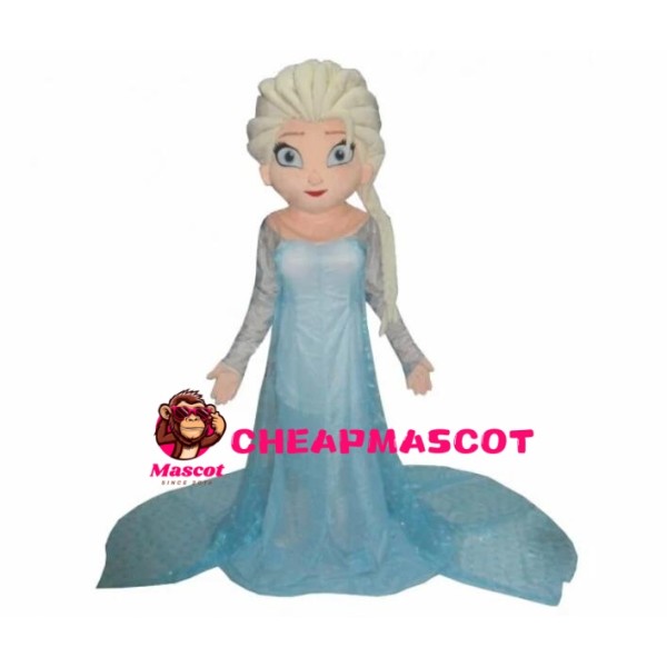 Princess Elsa Mascot Costume