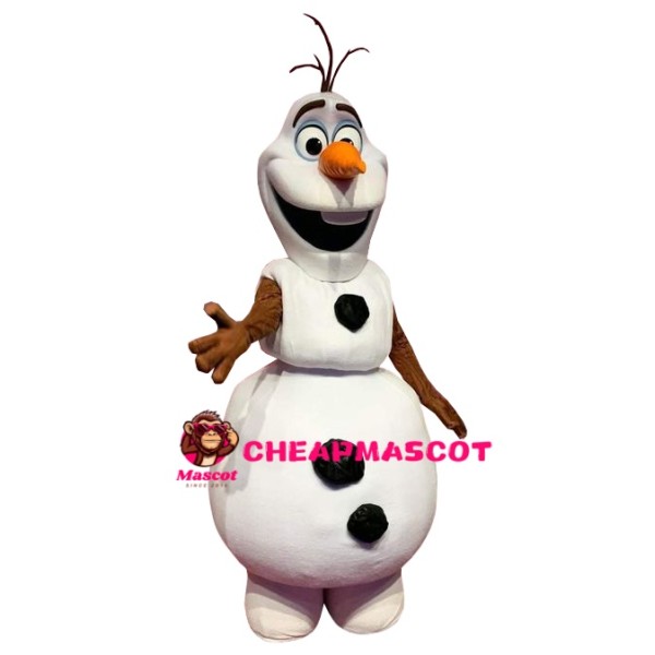 Adult Deluxe Olaf Mascot Costume